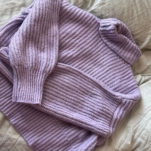 Knit turtle neck sweater